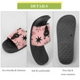 thumbnail image 7 of GZHJMY Stylish Slides for Women Men, Happy Halloween Cute Cartoon Bat Stars Soft Flexible Slip-on Sandals Slippers, 7 of 7