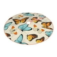 thumbnail image 2 of Bingfone Christmas Tree Skirt Mat Christmas Decoration Interior 48"-Butterflies, 2 of 8