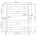 thumbnail image 5 of Convertisseur 4X 48V Dc-Dc 48V à 24V 20A Transducteur d'Alimentation Régulateur de Tension, 5 of 5