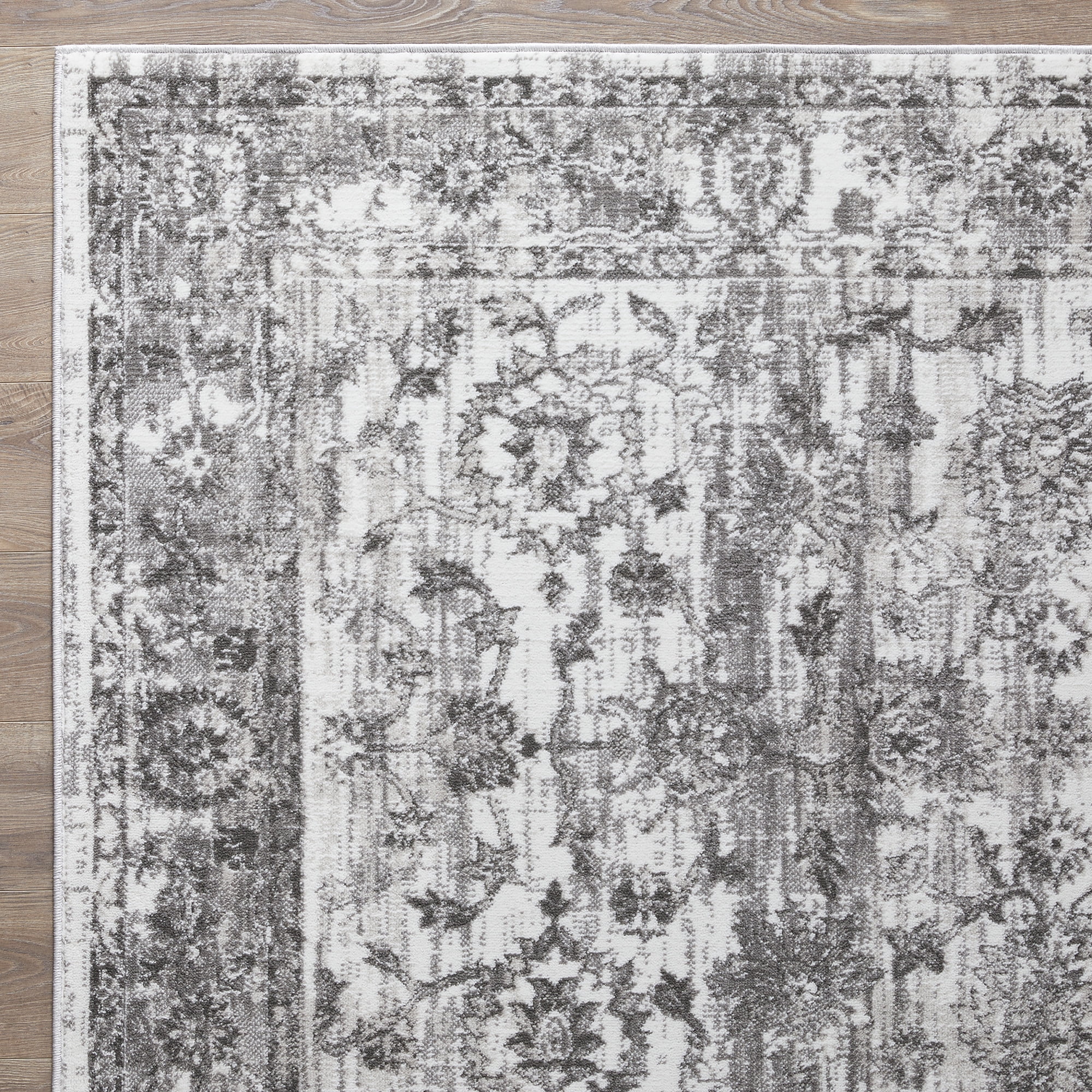 Loomaknoti Rhane Vandian 5' x 7' Gray Oriental Indoor Area Rug