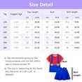 thumbnail image 3 of Girls Super Brother Costume Short Sleeve T-Shirt+Dress Set Halloween Outfits, 3 of 7