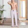 thumbnail image 6 of Fotbe Kawaii Cat Paw Men's Pajama Pants,Sleepwear Pants,Pj Bottoms Drawstring And Pockets-Small, 6 of 7