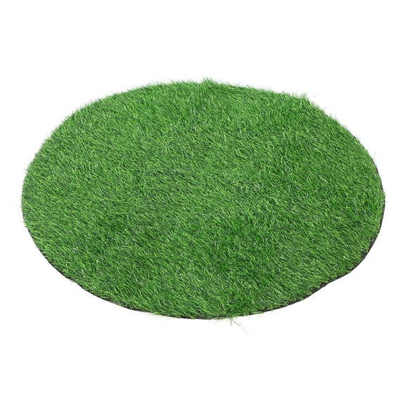 BESTONZON Artificial Grass Rug Green Table Mat for Indoor and Outdoor Dining Decor