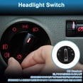 thumbnail image 2 of Interruptor de faros Unique Bargains para VW Polo 1.0 2014-2017 para VW Polo 1.6 TDI 2009-2014 Interruptor de atenuador de faros No. ELP0101/5G0941431AF 1 pieza, 2 of 7