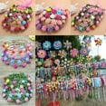 thumbnail image 3 of Nvzi Diademas de flores para mujer, corona de flores para novia, suministros para fiestas de bodas, guirnaldas florales, corona para el cabello, diademas florales, A06, 3 of 5