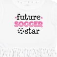 thumbnail image 4 of Inktastic Future Soccer Star Girls Girls Toddler Dress, 4 of 5