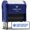 Blue, variant on All Quality Seasons Greetings! Merry Christmas and Happy New Year! Self-Inking Rubber Stamp | Christmas Gift Stamp | Festive Season (Red Ink) - Q-300