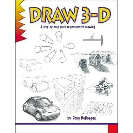 learn to draw draw 3 d paperback walmart com