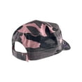 thumbnail image 4 of Top Headwear Womens Print Adjustable Cadet Cap - Lavender Camo - Peace Sign, 4 of 4