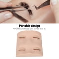 thumbnail image 4 of Eyelashes Extension Mannequin Head, Eyelash Extension Practice Mannequin Head Novice Makeup Doll Head with 2 Pairs Replacement Eyelids for Eyelash Training Practice Makeup, 4 of 7