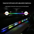 thumbnail image 4 of Car Interior LED Light,App Control Car Interior Ambient Lighting, Acrylic Car Central Control Atmosphere Light USB Powered,Colorful Modes&Water Flowing Effect, 4 of 8