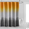 thumbnail image 5 of Nueva cortina de ducha gradiente azul negro baño partición cortina baño decoración Vhermosa CPB-YL356-2, 5 of 5