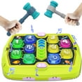 thumbnail image 1 of Juego Pounding Toy Hammer Mole para niños pequeños con 2 Hammers 3+, 1 of 7
