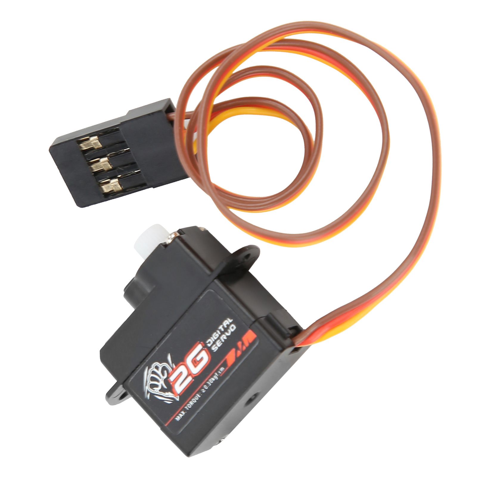 RC Digitale Servoset 2G Met Servoarms - 180° Draaihoek - Voor 1/24 RC Auto's, Vliegtuigen & Helikopters