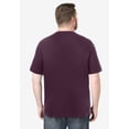 thumbnail image 2 of Boulder Creek By Kingsize Men's Big & Tall Heavyweight Jersey Crewneck T-Shirt, 2 of 3