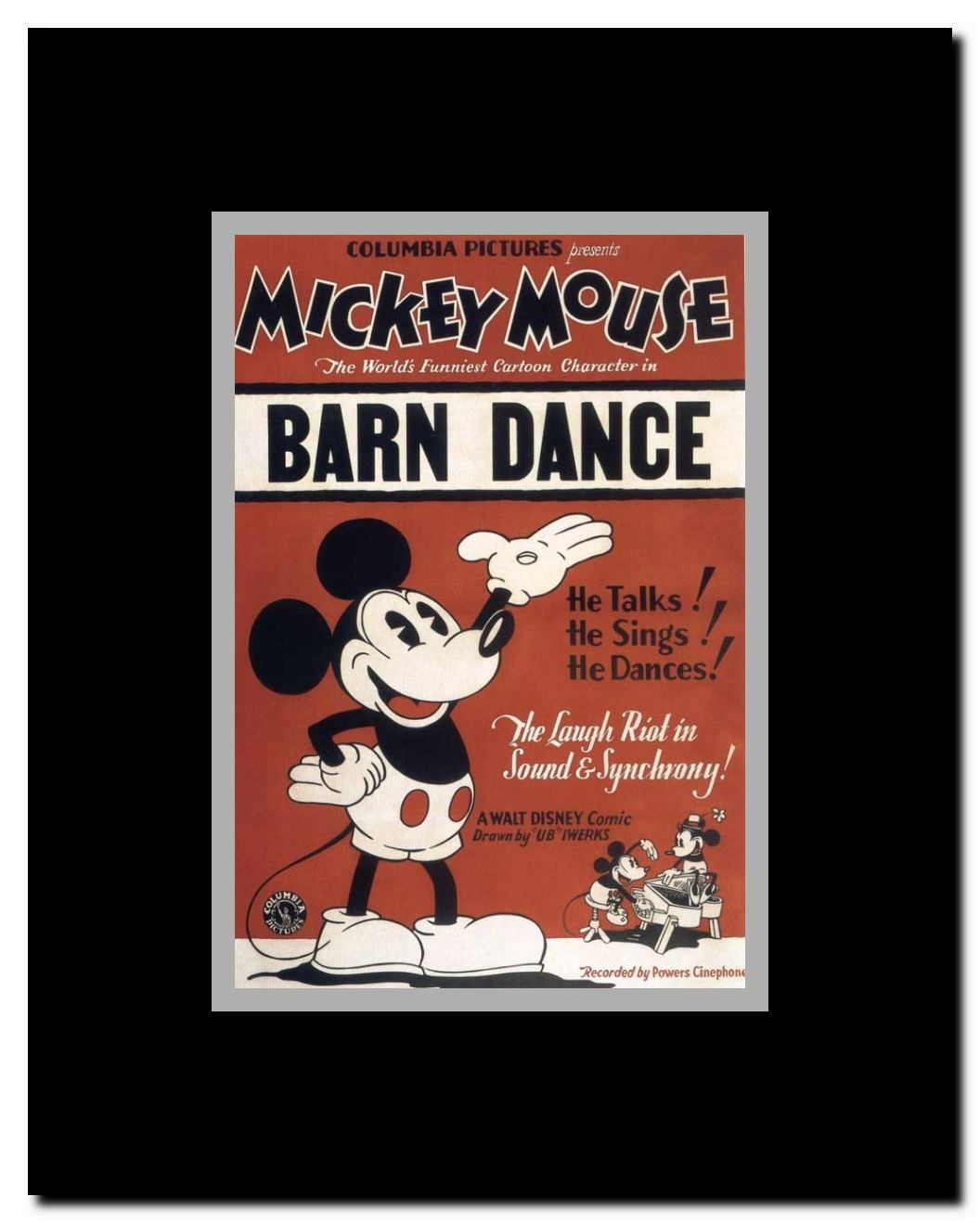 Barn Dance The Framed Movie Poster Walmart Com