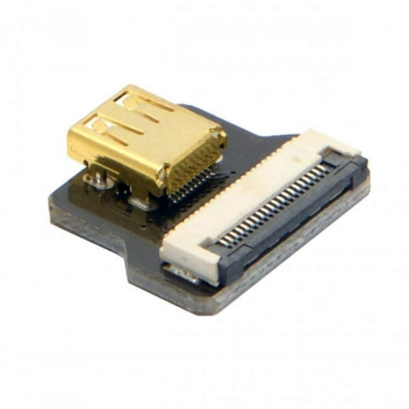Xiwai Adapter CYFPV Micro HDMI Type D Female Connector Socket for FPV HDTV Multicopter Aerial Photography