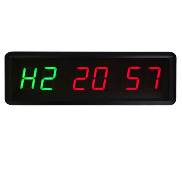 El temporizador de fitness multifunción es un reloj digital de cuenta regresiva