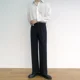 thumbnail image 3 of Pantalones anchos y holgados de verano para hombre, pantalones de traje rectos para hombre, ropa de lujo nueva en primavera, reseñas coreanas, muchos estilos clásicos de vestir, 3 of 5