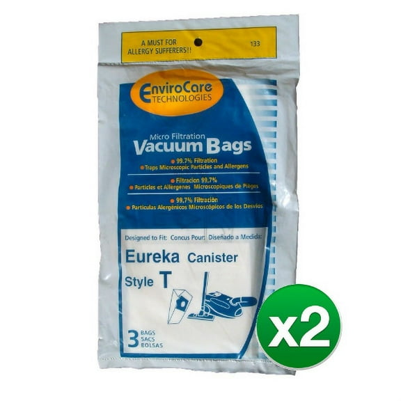 Replacement Vacuum Bag for Envirocare 61555A6  133 2-Pack Replacement Vacuum Bag