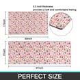thumbnail image 7 of Pink Christmas Santa and Tree Pattern Kitchen Rugs Sets Of 2,Anti Fatigue Kitchen Mat Rugs Non Slip Washable,Decorative Kitchen Floor Mats for Kitchen,Sink,Laundry,17"x30"+17"x47", 7 of 7