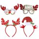 thumbnail image 2 of Diadema navideña, accesorios para el cabello, tocado, diadema con astas de muñeco de nieve de Papá Noel, decoraciones para fiestas infantiles, 2 of 4
