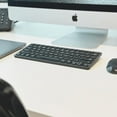 thumbnail image 2 of Macally Clavier Bluetooth pour Mac - Clavier Multi-Appareils de Qualité Supérieure - Clavier Sans Fil Apple Compatible pour MacBook Pro/Air, iMac, iMac Pro, Mac Mini, Mac Pro, iPad, Portable et PC, 2 of 7