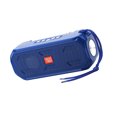 thumbnail image 2 of Cateissary 2021 El último altavoz bluetooth inalámbrico con carga solar, subwoofer estéreo, centro de música portátil para exteriores con linterna FM Cables de audio/vídeo Azul, 2 of 8
