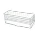 thumbnail image 5 of Soporte para esponja de fregadero, estante para trapos de cocina, organizador portátil estable para baño, escurreplatos transparente, 5 of 9