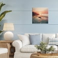 thumbnail image 2 of Stupell Industries Sunset over Sea Melodies Canvas Wall Art design by Lazar Studio, 17 x 17, 2 of 7