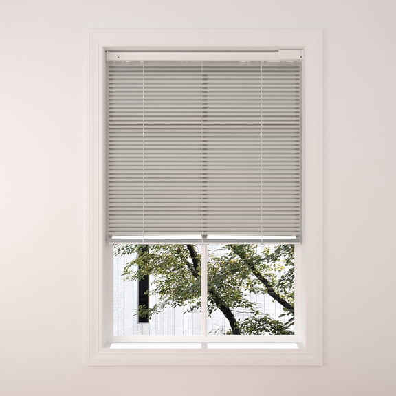 Remote Control Horizontal Blinds Rechargeabl Room Darkening Mini Blind Aluminum Blinds Silver Grey 34 x 72