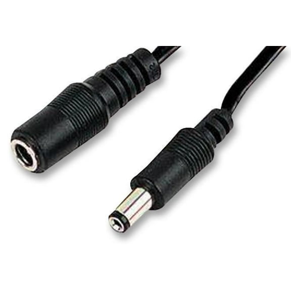 PRO ELEC - DC Power Extension Lead with 2.1mm Connectors, 5.0m