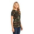 thumbnail image 4 of District Made Women's Camo Short Sleeves T-Shirt, 4 of 6