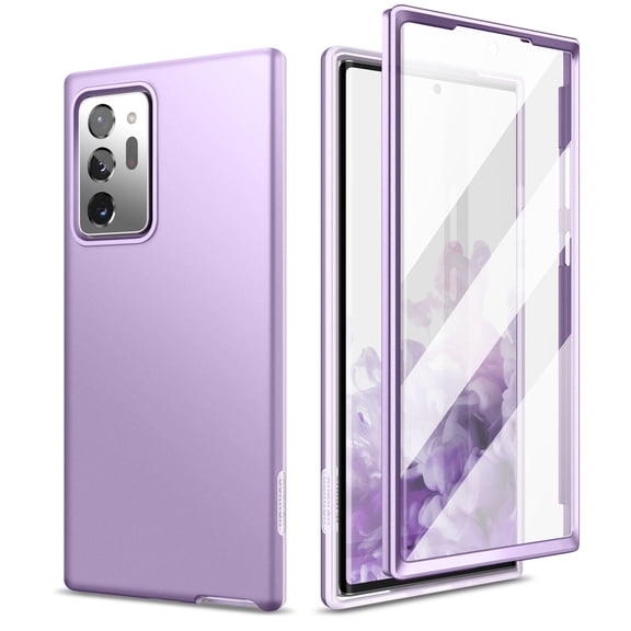 Suritch Cell Phone Case for Samsung Galaxy Note 20 Ultra, Shockproof Hard Shell Rugged Cover, Purple