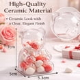 thumbnail image 4 of HuiXinOu Bear Storage Container 12pcs, Clear Plastic Candy Box for Valentine's Day Gifts, Reusable Party Favor Boxes for Small Gifts Treats Organization, 4 of 9