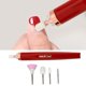 thumbnail image 5 of Taladro de uñas,Taladro de uñas eléctrico inalámbrico 5 puntas de uñas,Máquina perforadora de uñas eléctrica compacta portátil,Lima de uñas para uñas de los pies recargable por, 5 of 8
