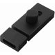 thumbnail image 1 of Door Bolt Latch, Slide Bolt Latch,aluminum Alloyslide Latch Lock, Thickened Stainless Steel Sliding Lock compatible with Door, Brush(black 80mm)-B4, 1 of 5