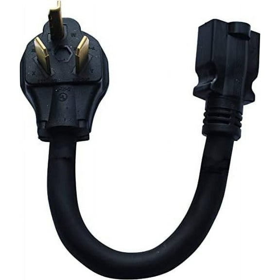 Couplago Fast Charging Nema 10-30P Dryer Plug Male Female Black