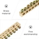 thumbnail image 5 of GOOHOCHY Dispositivo de barra de neutro de cobre con terminal de tornillo de cable de distribución de 4 piezas de 10 orificios, 5 of 7