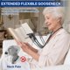 thumbnail image 3 of 3X Magnifying Glass for Reading, Hands- Free Magnifier with Flexible Gooseneck, Full Page Neck Wear Magnifying Glasses for Close Work, Reading, Sewing, Repair, Low Vision Seniors (Black), 3 of 5
