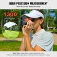 thumbnail image 2 of SKYSHALO 1300 Yards Magnetic Laser 6X Magnification Golf Rangefinder Distance Measuring Slope Switch, 2 of 9