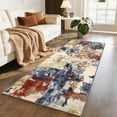 thumbnail image 2 of FairOnly Multicolor 2'x6'Abstract Machine Washable Runner Rug Pet Friendly Low Pile Non Slip Contemporary Floor Rug for Kitchen Entryway Hallway Laundry, 2 of 7