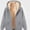 Gray, variant on Babcutegg Mens Full Zip Sherpa Lined Hoodie Long Sleeve Fleece Winter Sweatshirt with Pocket Size 3XL