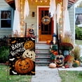 thumbnail image 5 of Sm:)e Pumpkin Bat Happy Halloween Garden Flag 12 x 18 Inch, Double-Sided Printing, Outdoor Welcome Decor for Yards, 5 of 8