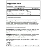 Swanson Glucosamine and Chondroitin Sulfate - Timed-Release Formula 120 Tablets