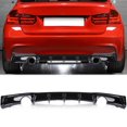thumbnail image 4 of CROSSDESIGN Rear Bumper Diffuser Lip Fit for BMW F30 3 Series M Sport Sedan 2012-2018, 4 of 9