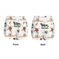 thumbnail image 3 of Rateoe Cute Farm Printed 2 in 1 Women's Workout Shorts for Athletic Gym Running Shorts with Phone Pockets-Medium, 3 of 7