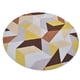 thumbnail image 3 of Alfombrilla para silla Jadeshay redonda antideslizante lavable 40 cm a 140 cm, 3 of 12