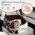 thumbnail image 3 of Dog Car  for Small & Medium Dogs - Crash-Protective, Non-Slip, Memory Foam Booster with Washable Cover, 3 of 7