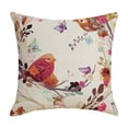 thumbnail image 1 of Felwors Taie d'Oreiller en Lin à Fleurs de Printemps pour Canapé Impression Numérique Coussin Coussin Coussin Coussin, 1 of 3